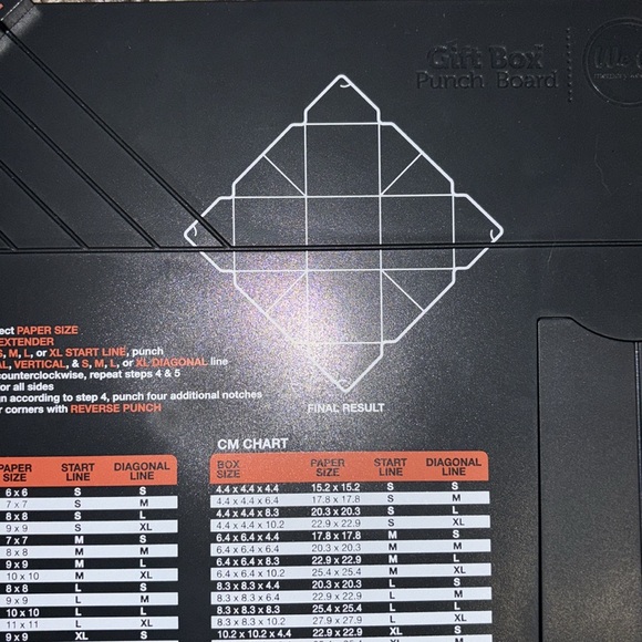 Gift box punch plate. - Picture 3 of 4